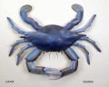 Giant Blue Claw Crab Metal Wall Art