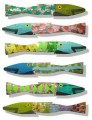 Fence Fish - Coastal Colors, Set of Six